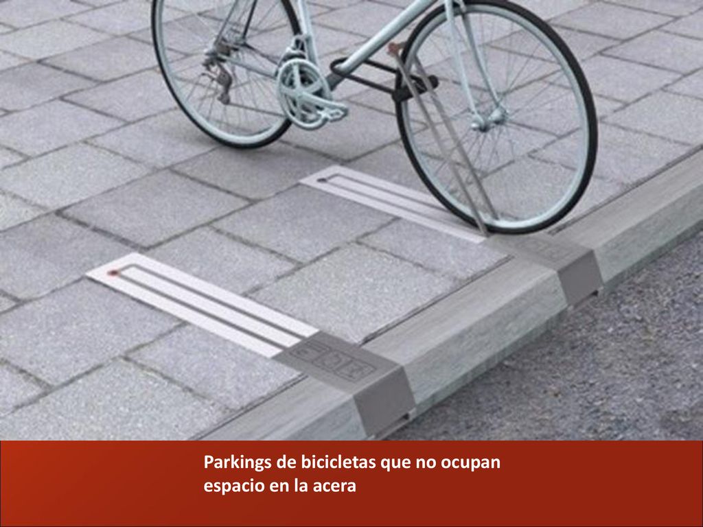 Parkings de bicicletas que no ocupan espacio en la acera