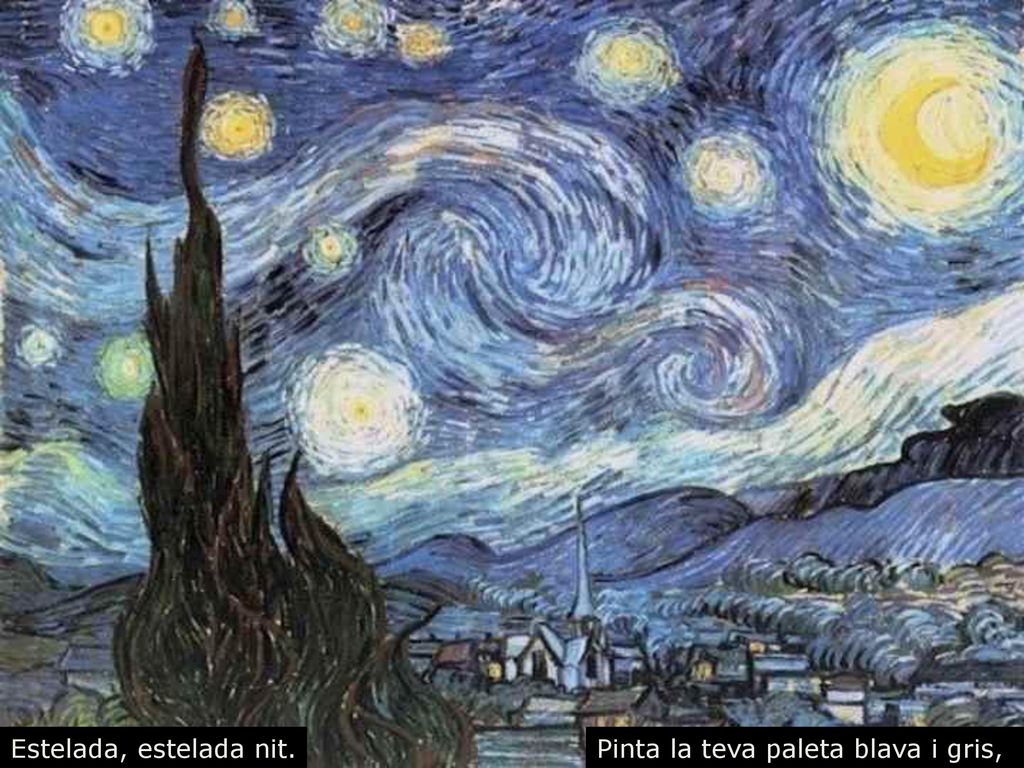 Estelada, estelada nit. Pinta la teva paleta blava i gris,