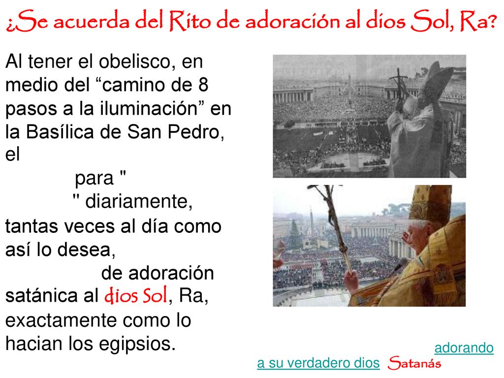 ¿Se acuerda del Rito de adoración al dios Sol, Ra