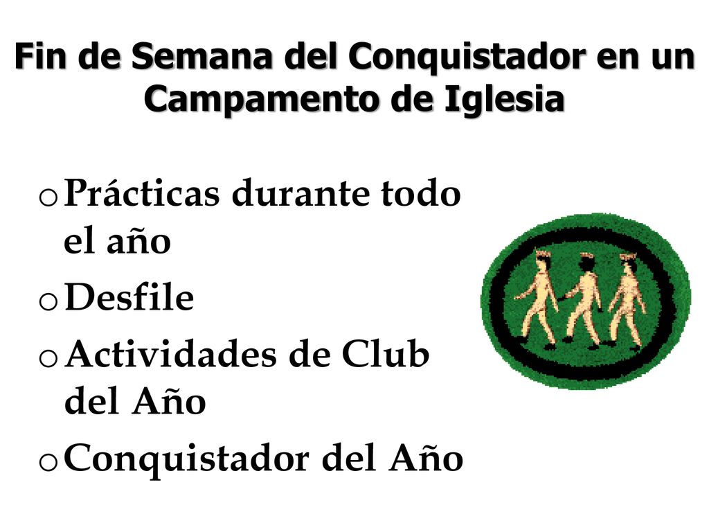Fin de Semana del Conquistador en un Campamento de Iglesia