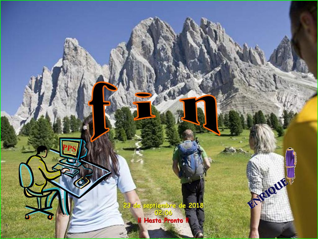 f i n PPS 23 de septiembre de :06 ¡¡ Hasta Pronto !!