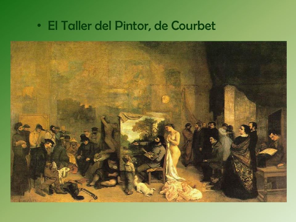 El Taller del Pintor, de Courbet