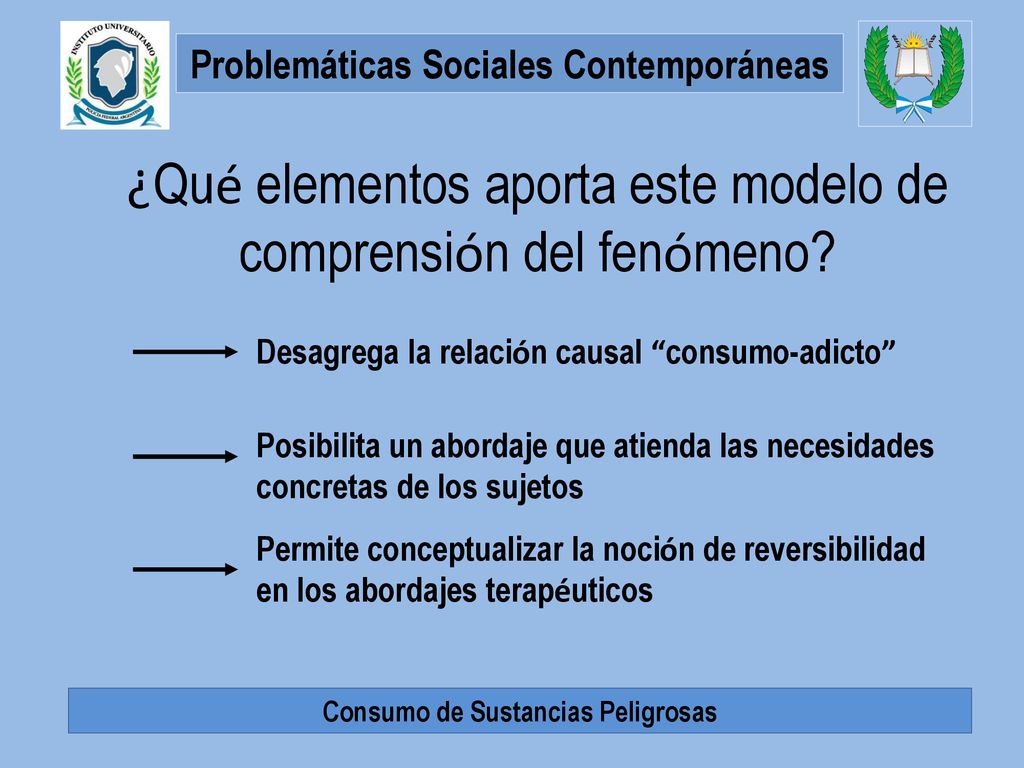 ¿Qué elementos aporta este modelo de comprensión del fenómeno