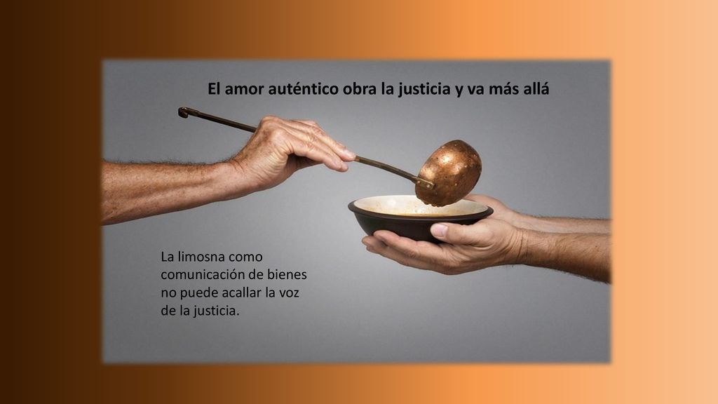 El amor auténtico obra la justicia y va más allá