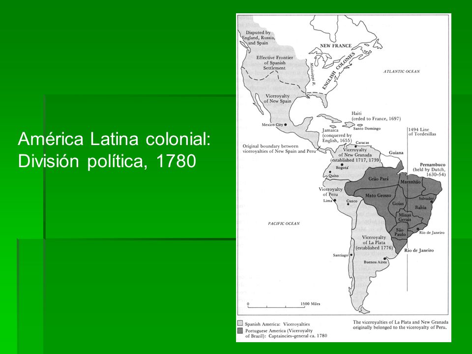 América Latina colonial: