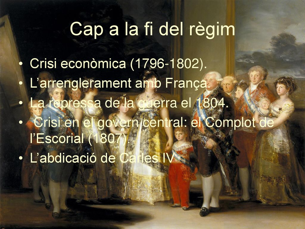 Cap a la fi del règim Crisi econòmica ( ).
