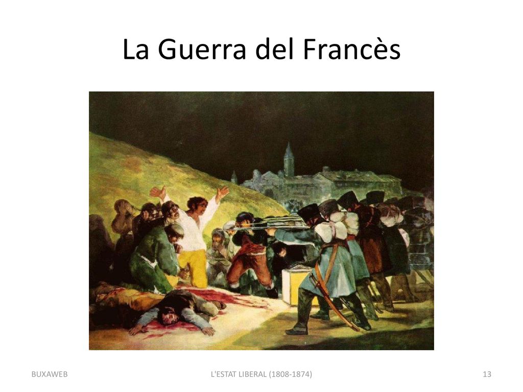 La Guerra del Francès BUXAWEB L ESTAT LIBERAL ( )