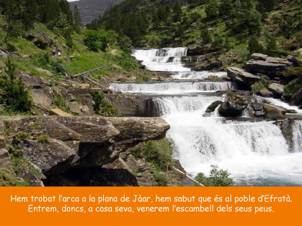 Entrem, doncs, a casa seva, venerem l’escambell dels seus peus.