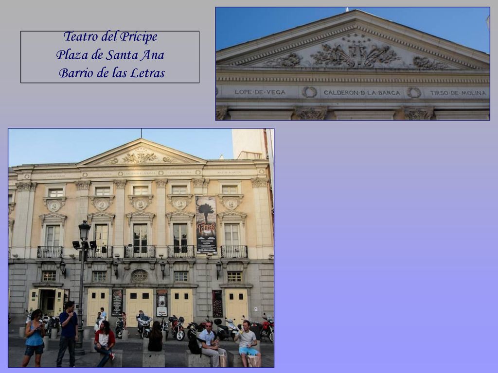 Teatro del Prícipe Plaza de Santa Ana Barrio de las Letras