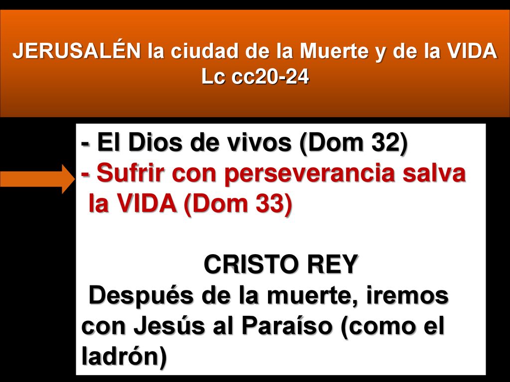 JERUSALÉN la ciudad de la Muerte y de la VIDA Lc cc20-24