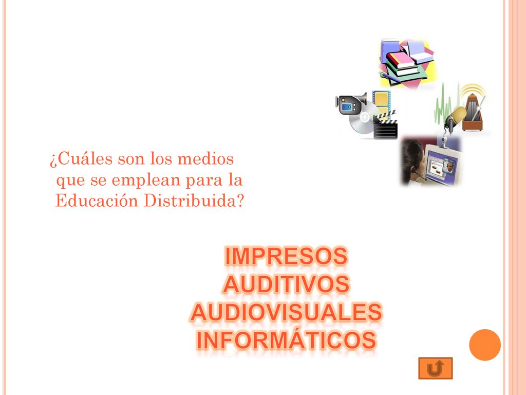¿Cuáles son los medios que se emplean para la Educación Distribuida