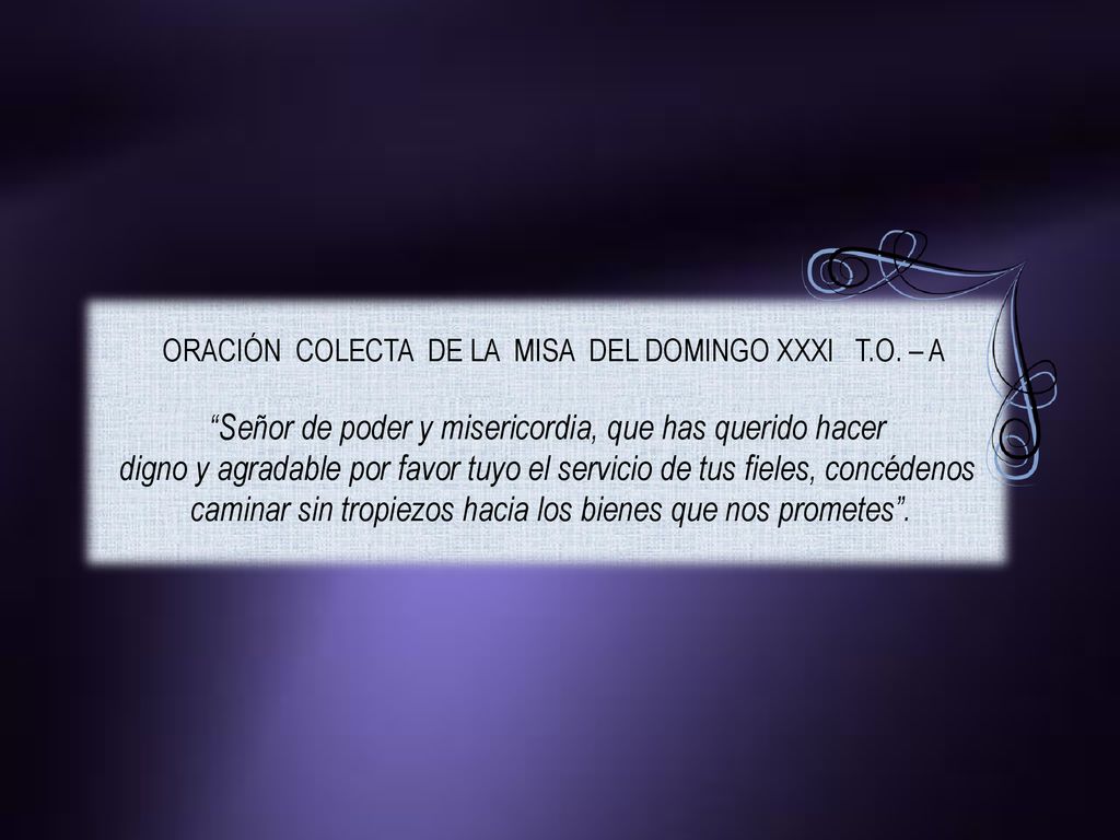 Señor de poder y misericordia, que has querido hacer