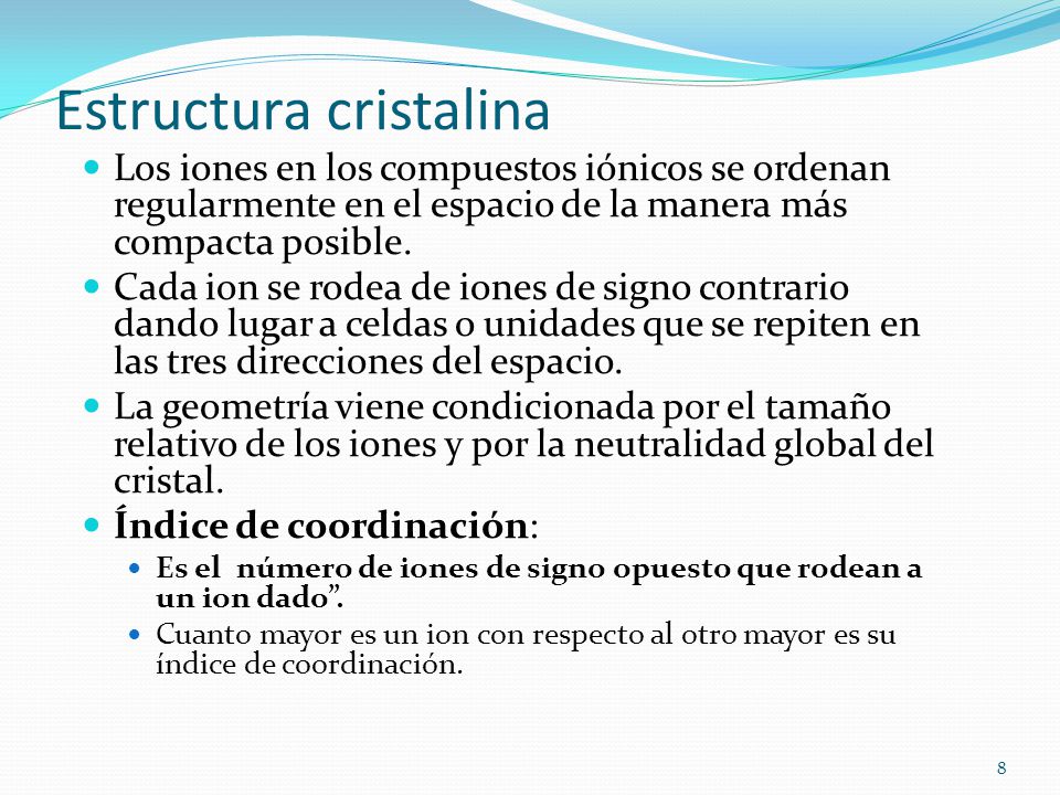 Estructura cristalina