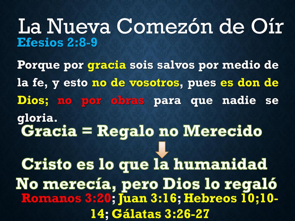 La Nueva Comezón de Oír Gracia = Regalo no Merecido