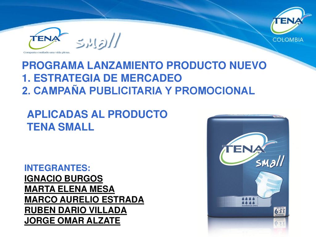 PROGRAMA LANZAMIENTO PRODUCTO NUEVO 1. ESTRATEGIA DE MERCADEO