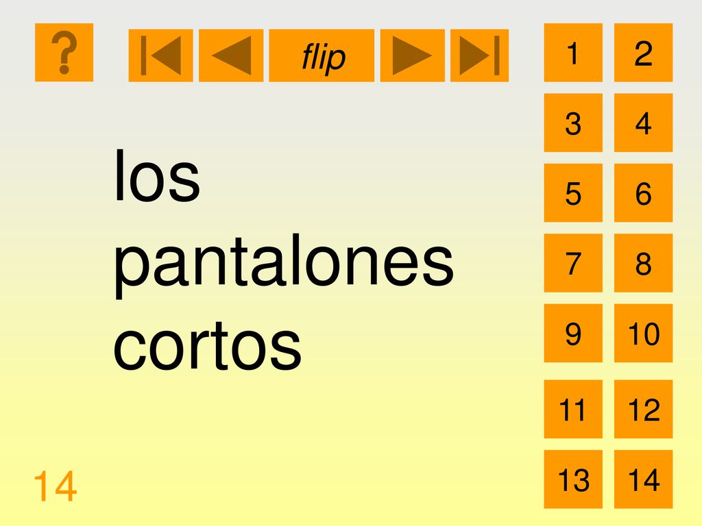 1 2 flip 3 4 los pantalones cortos