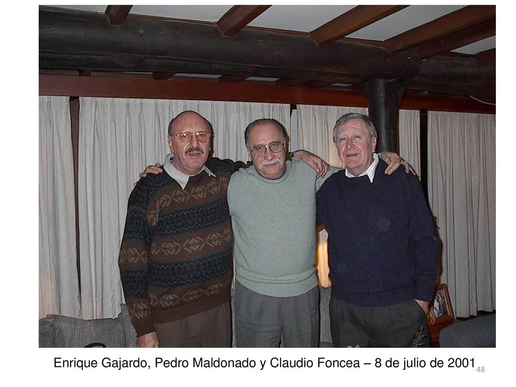Enrique Gajardo, Pedro Maldonado y Claudio Foncea – 8 de julio de 2001
