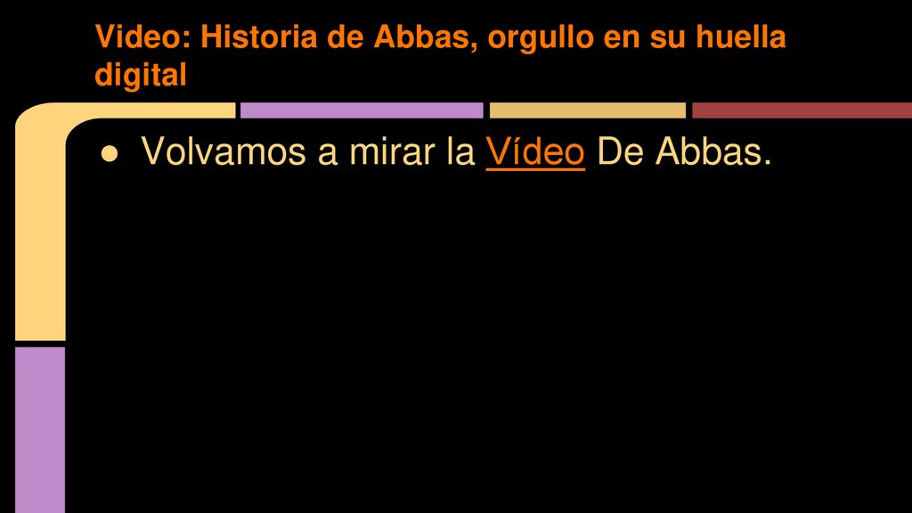 Video: Historia de Abbas, orgullo en su huella digital