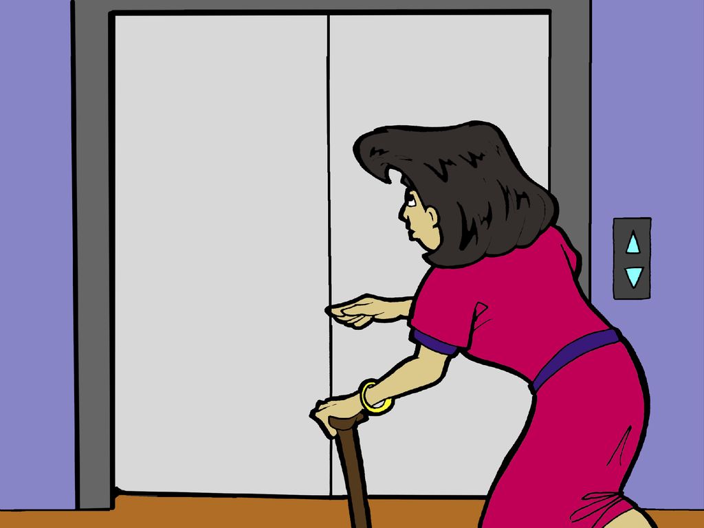Al salir de su apartamento esa mañana Mariel caminó lentamente hacia el elevador.