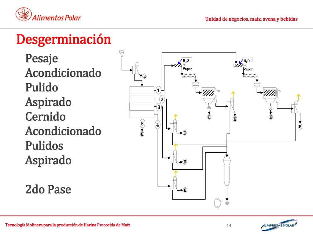 Tecnología Molinera para la producción de Harina Precocida de Maíz