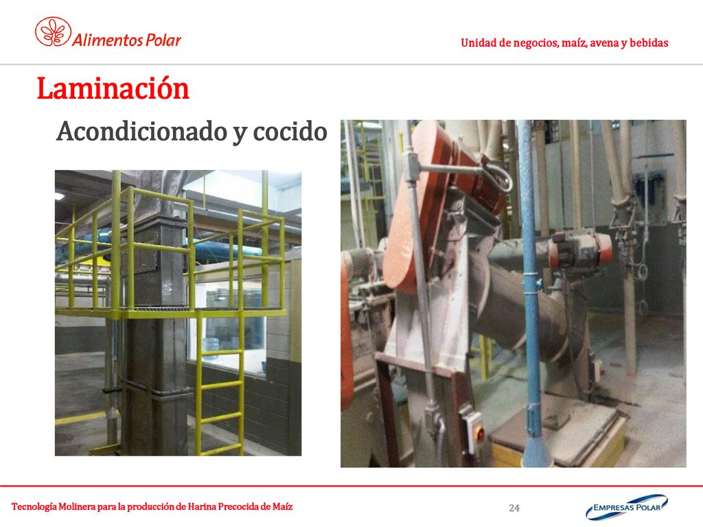 Tecnología Molinera para la producción de Harina Precocida de Maíz