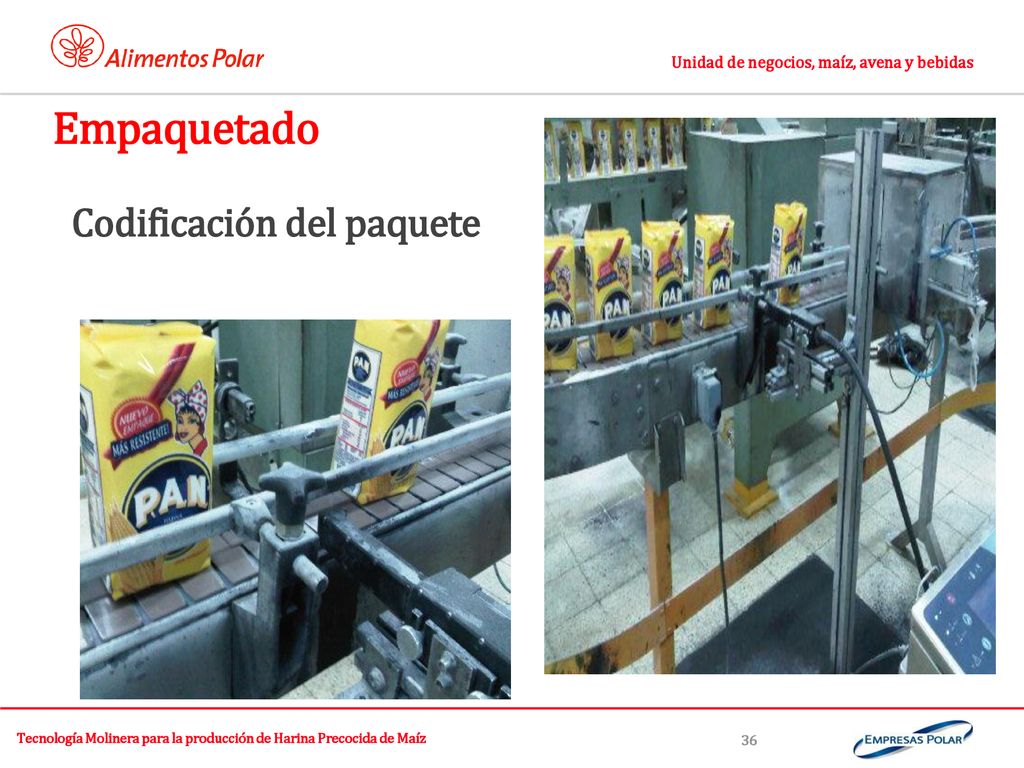 Tecnología Molinera para la producción de Harina Precocida de Maíz