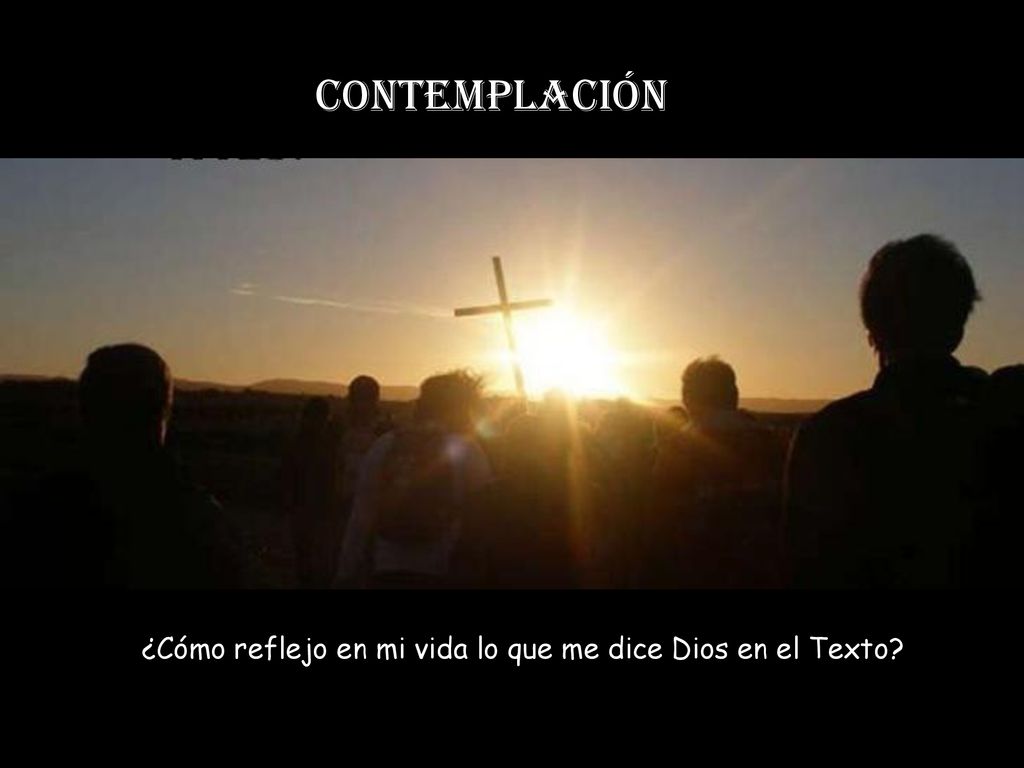 ¿Cómo reflejo en mi vida lo que me dice Dios en el Texto