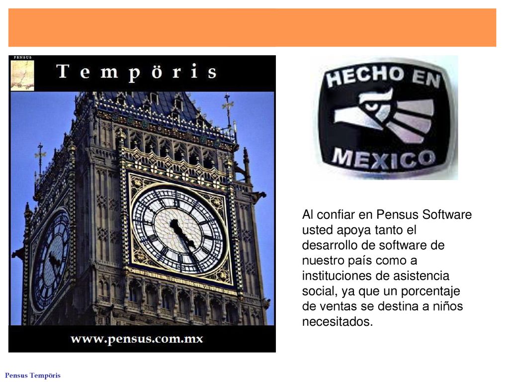 Al confiar en Pensus Software usted apoya tanto el desarrollo de software de nuestro país como a instituciones de asistencia social, ya que un porcentaje de ventas se destina a niños necesitados.