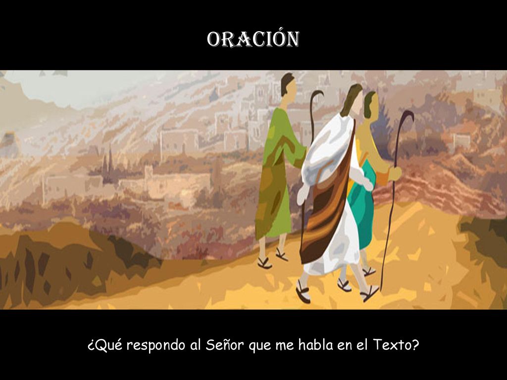 ¿Qué respondo al Señor que me habla en el Texto