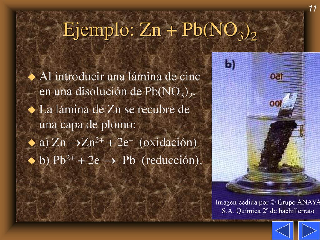 Imagen cedida por © Grupo ANAYA S.A. Química 2º de bachillerrato