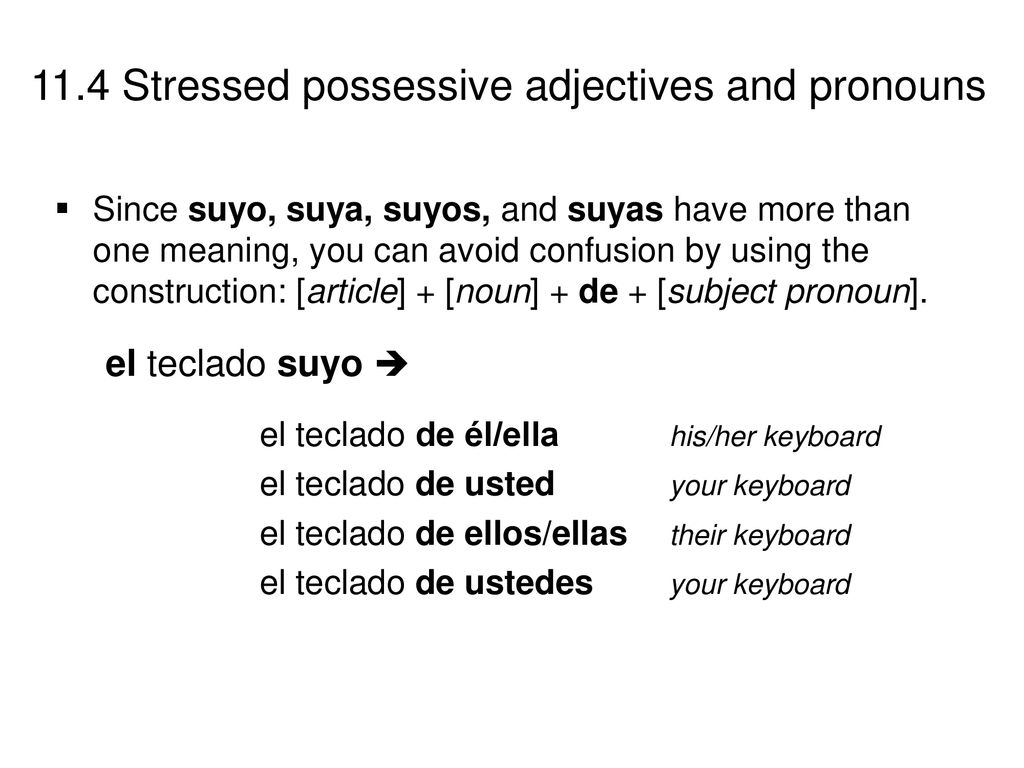 Since suyo, suya, suyos, and suyas have more than one meaning, you can avoid confusion by using the construction: [article] + [noun] + de + [subject pronoun].