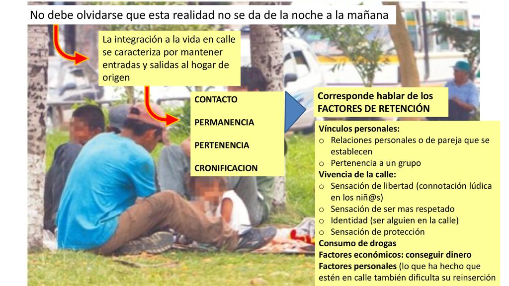 No debe olvidarse que esta realidad no se da de la noche a la mañana
