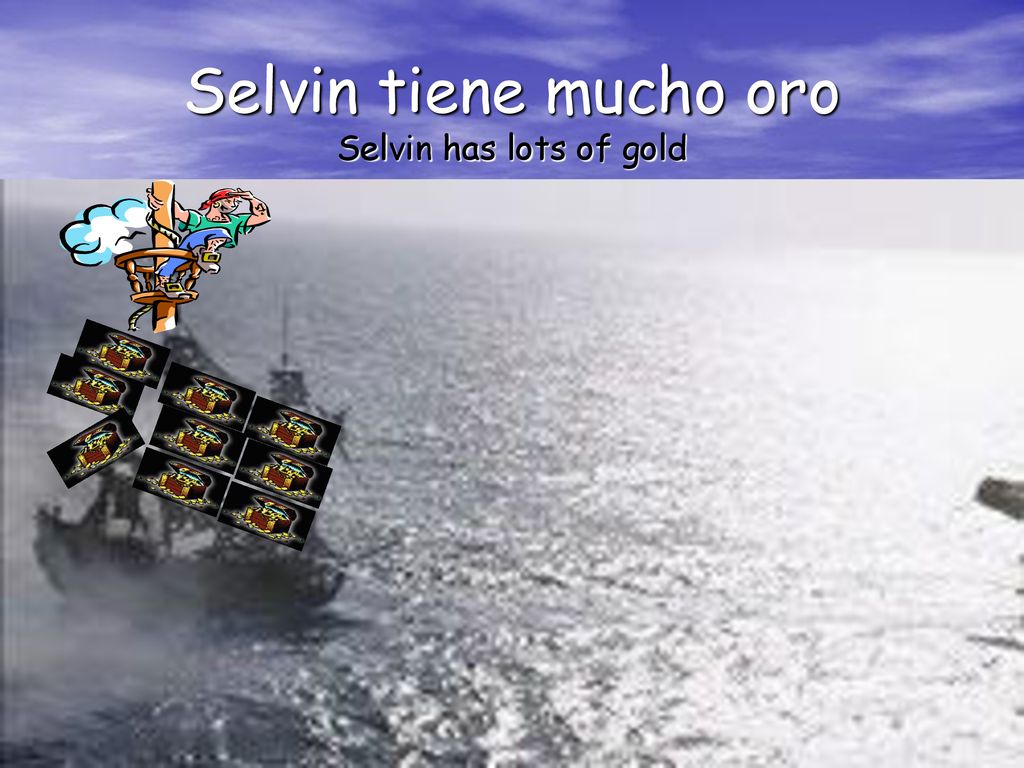 Selvin tiene mucho oro Selvin has lots of gold