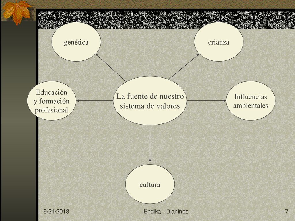 La fuente de nuestro sistema de valores genética crianza Educación