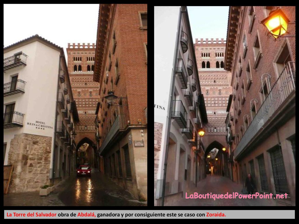 LaBoutiquedelPowerPoint.net La Torre del Salvador obra de Abdalá, ganadora y por consiguiente este se caso con Zoraida.