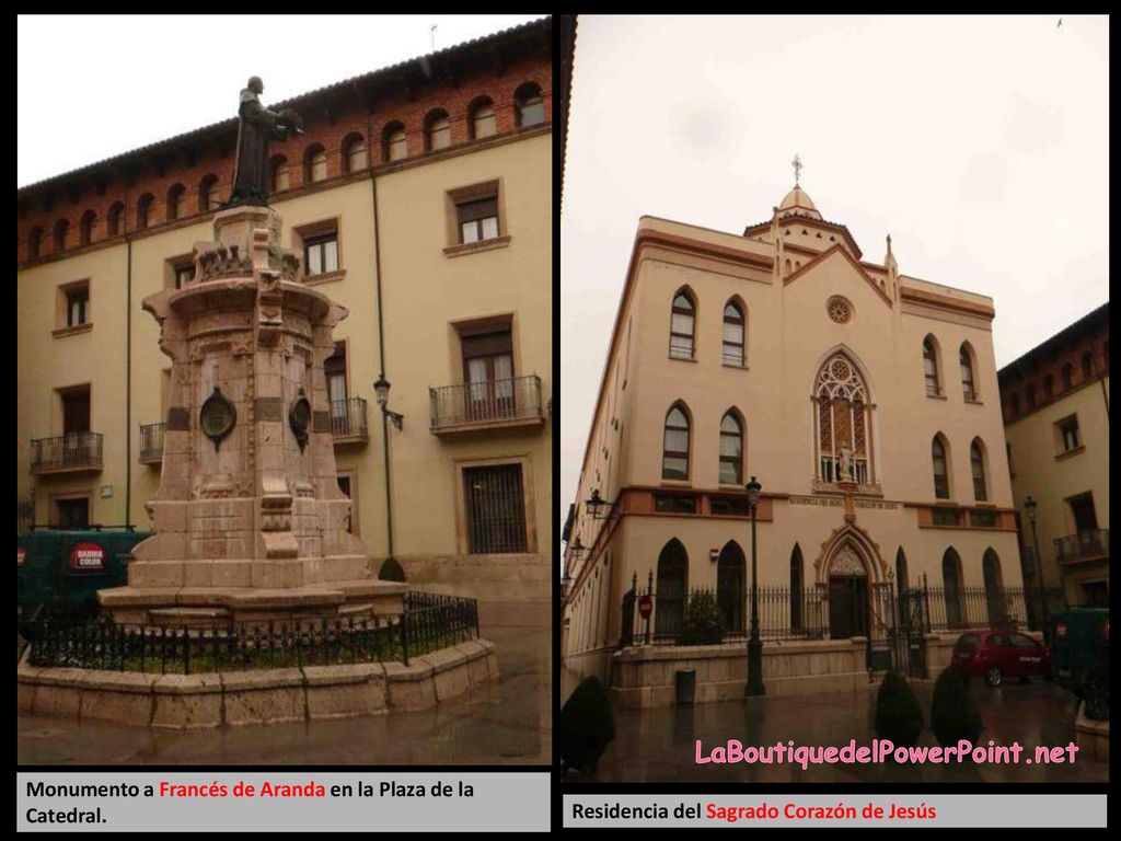 LaBoutiquedelPowerPoint.net Monumento a Francés de Aranda en la Plaza de la Catedral.