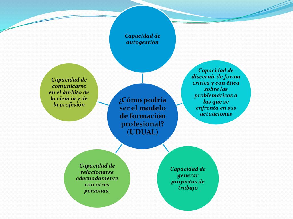 ¿Cómo podría ser el modelo de formación profesional (UDUAL)