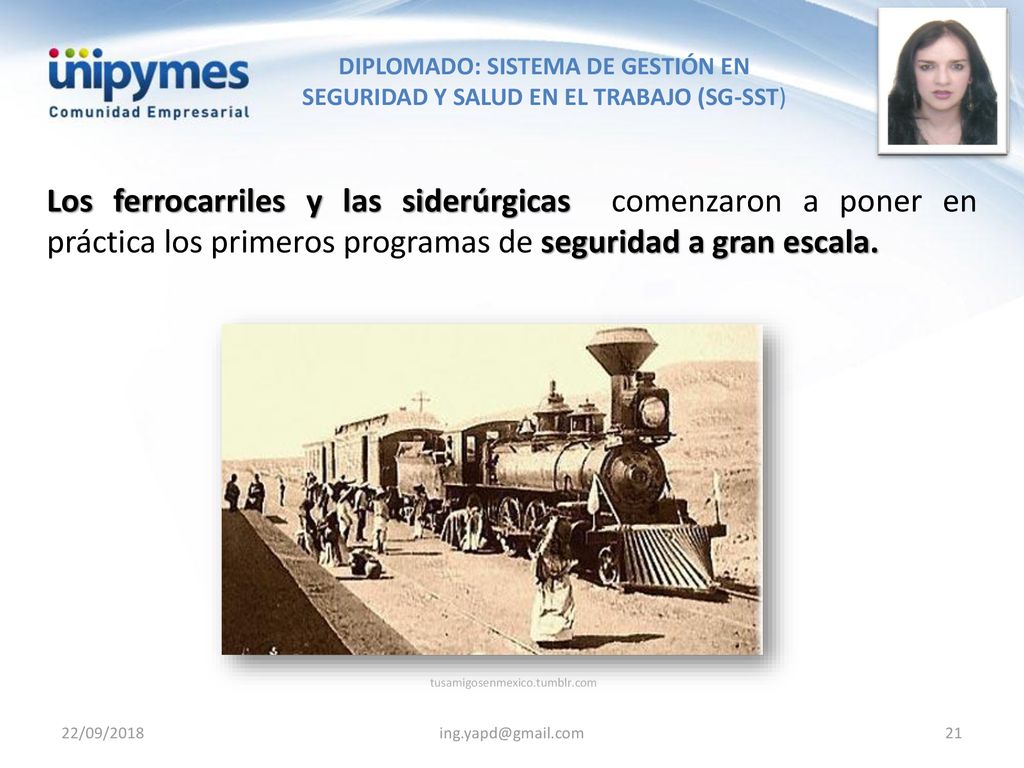Los ferrocarriles y las siderúrgicas comenzaron a poner en práctica los primeros programas de seguridad a gran escala.