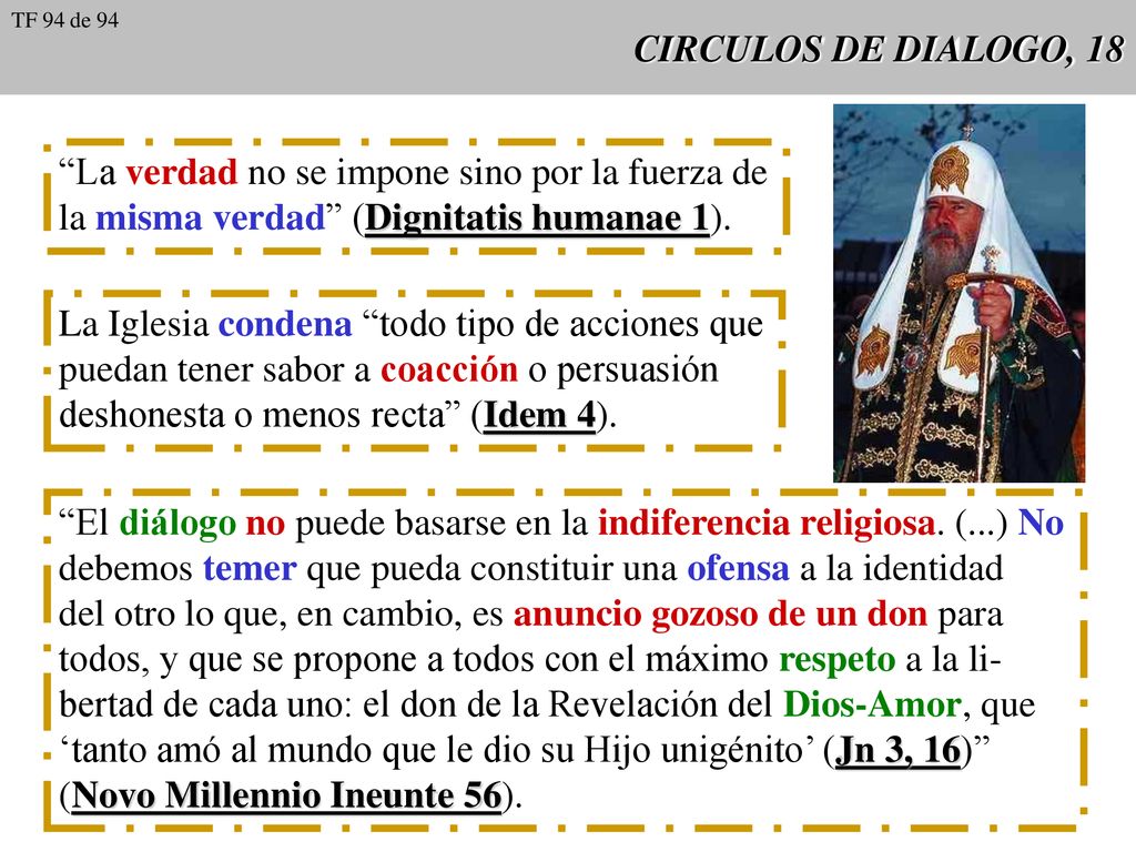 La verdad no se impone sino por la fuerza de