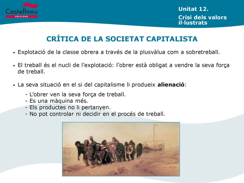 CRÍTICA DE LA SOCIETAT CAPITALISTA