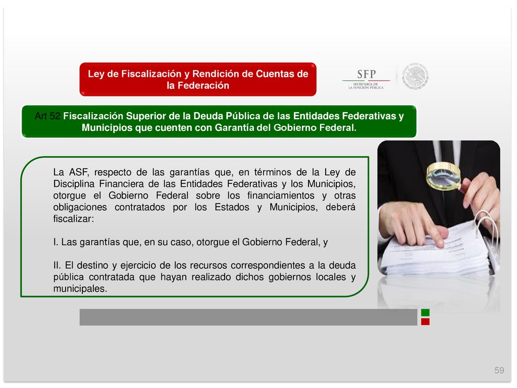 Ley de Fiscalización y Rendición de Cuentas de la Federación