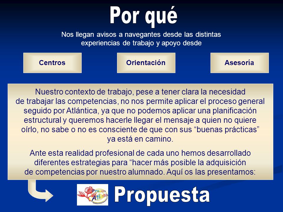 Por qué Nos llegan avisos a navegantes desde las distintas. experiencias de trabajo y apoyo desde.