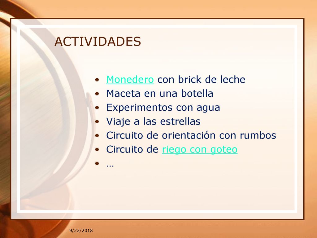 ACTIVIDADES Monedero con brick de leche Maceta en una botella