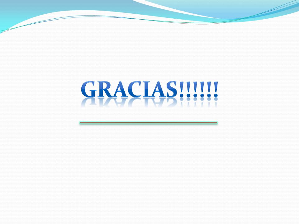 GRACIAS!!!!!!