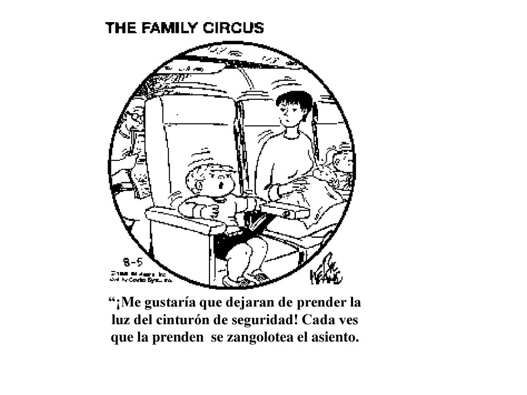 ¡Me gustaría que dejaran de prender la luz del cinturón de seguridad