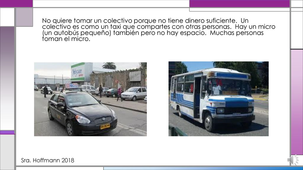No quiere tomar un colectivo porque no tiene dinero suficiente
