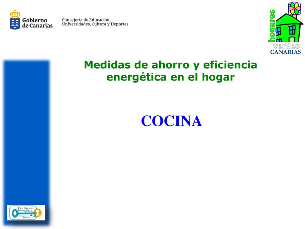 Medidas de ahorro y eficiencia energética en el hogar