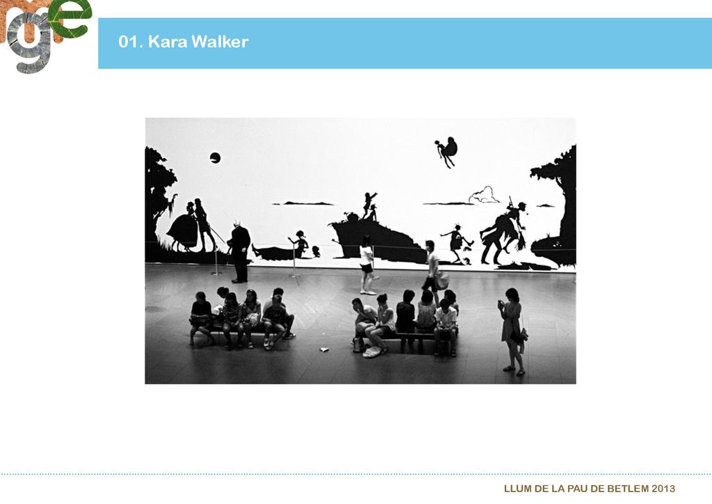 01. Kara Walker LLUM DE LA PAU DE BETLEM 2013