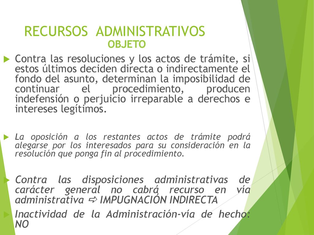 RECURSOS ADMINISTRATIVOS - Ppt Descargar