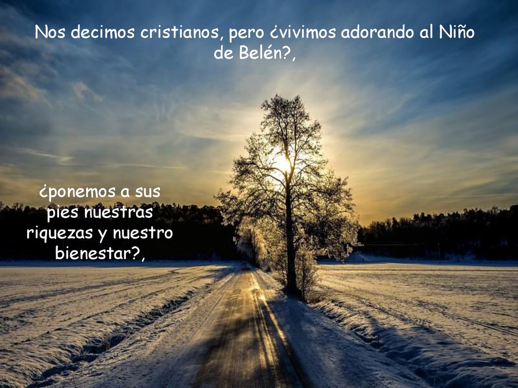 Nos decimos cristianos, pero ¿vivimos adorando al Niño de Belén ,